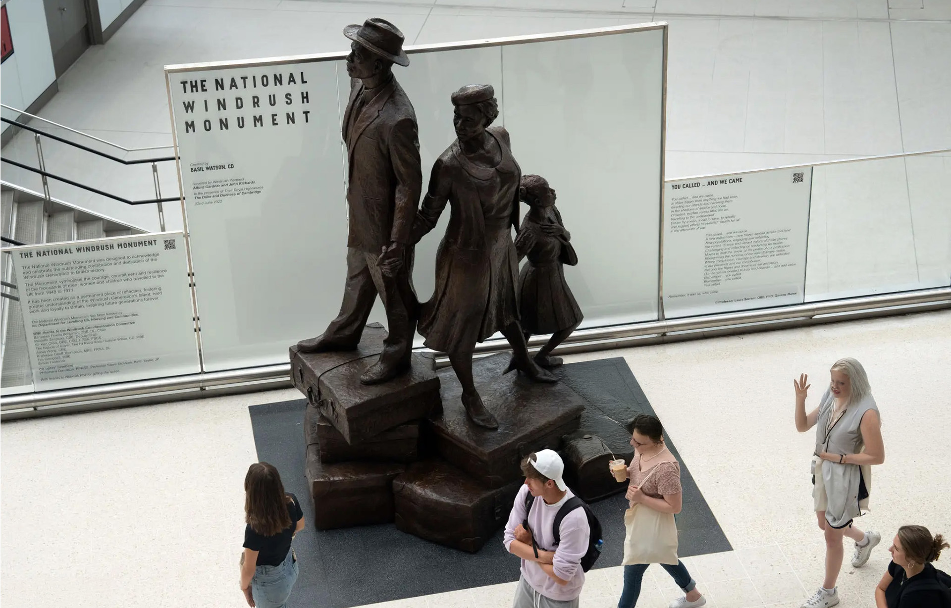 national windrush monument national windrush monument